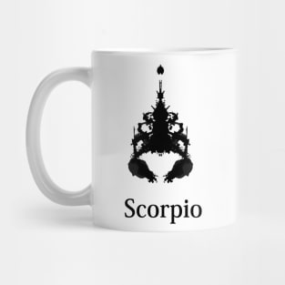 Scorpio Inkblot Test Mug